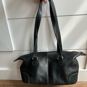Leather Fossil Shoulder Bag